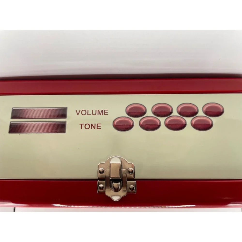 RETRO RADIO (Red/Gold) The Silver Crane Company Limited Edition Tin Lunch Box